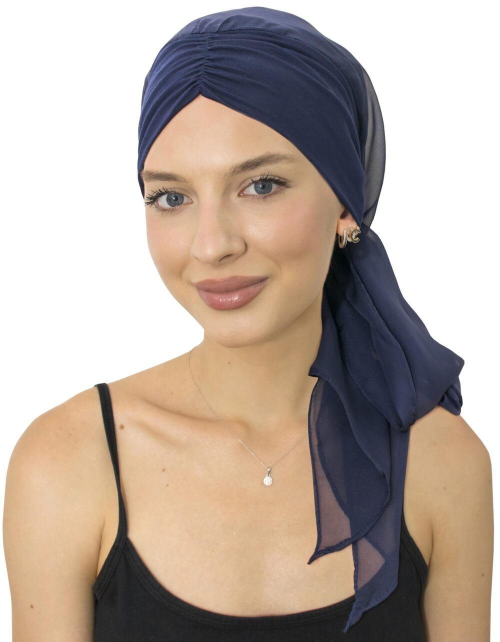 2770 Head Scarf Skull Cap Chemo Patients Headwear Cancer Hair Loss Scarf
